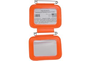 PETE RICKARD INC Rickard`s/Scotch License Holder Double Orange