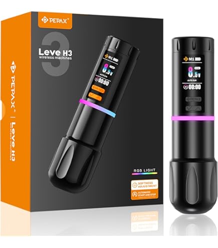 Amazon.com: PEPAX Leve H2 Tattoo Gun - Professional Rotary Tattoo