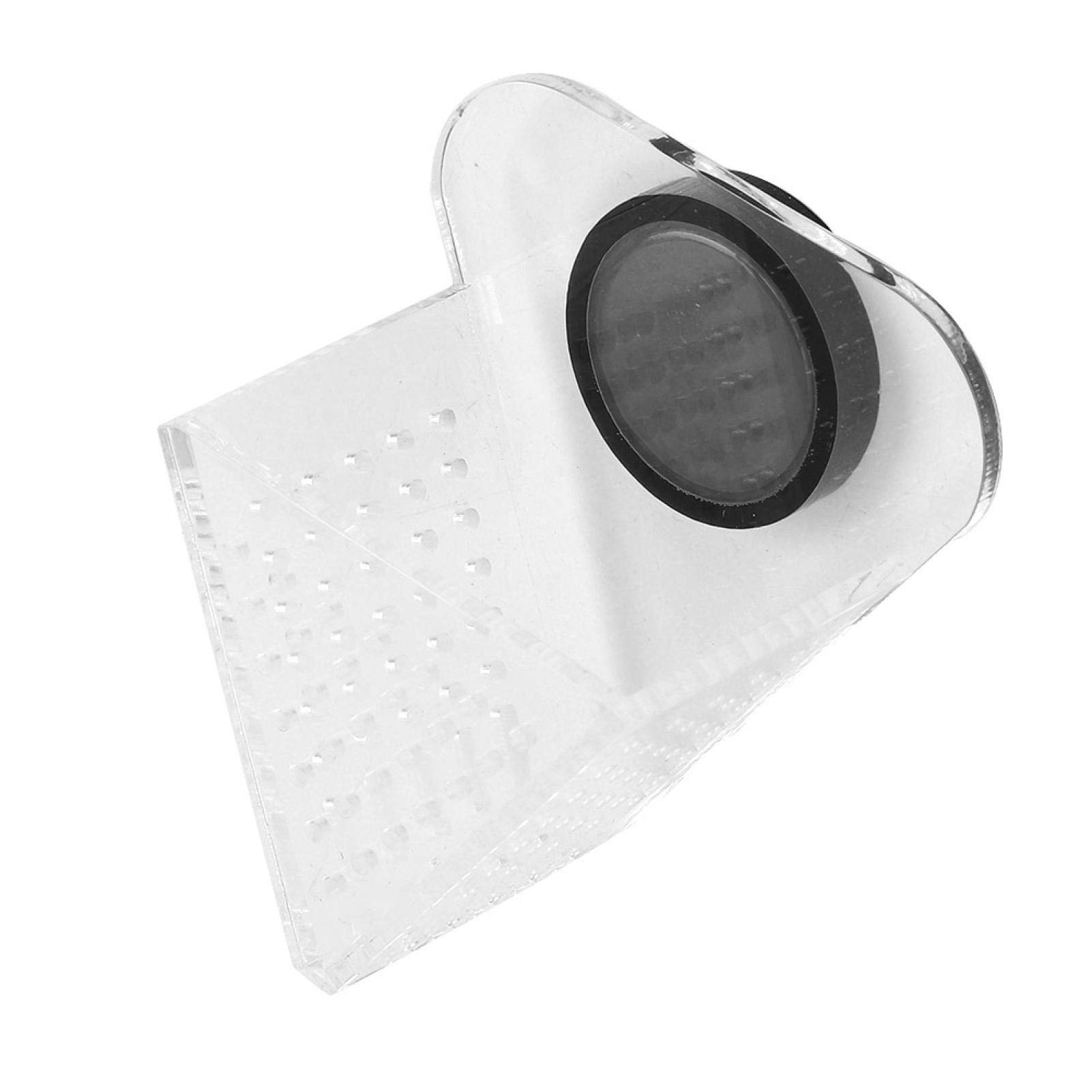 03 Easy to Install, Strong Magnetic Aquarium Fish Feeder, Seaweed Clip, Non-toxic Transparent Compact Promoting the Fish to Eat Adequately for Fish Feeding