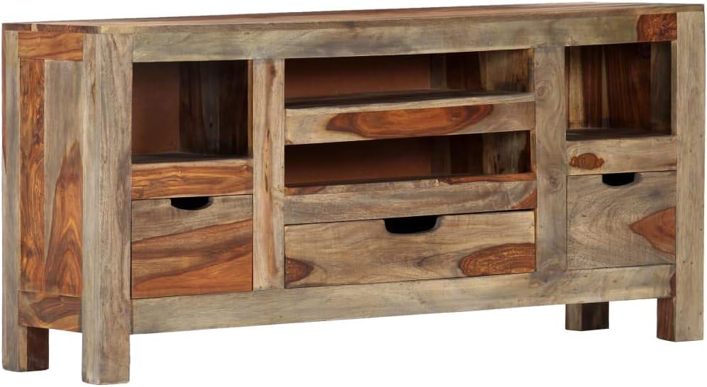 vidaXL Sheesham Aparador Comedor Madera Maciza Vintage Retro Rústico
