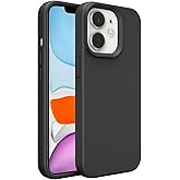 EUMADOVE iPhone 11 Case Silicone,Soft Microfiber Lining(Black) | Premium Liquid Silicone,Baby-Grade Safe Material,Silky Soft Touch,Military Grade Shock Absorption,Easy To Install &amp; Remove