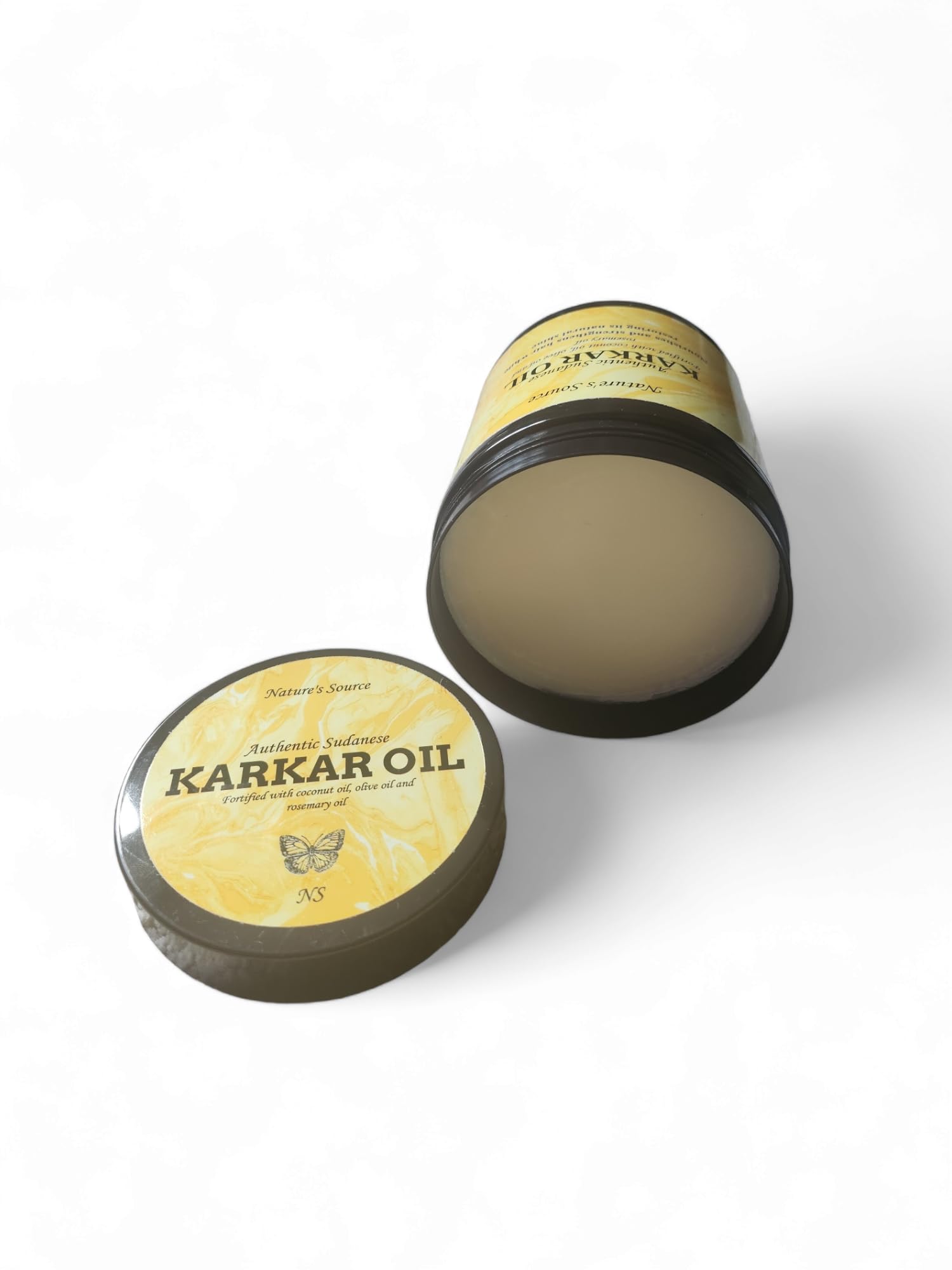 480ML Authentic Sudanese Karkar Hair Cream fortified with Olive Oil, Coconut Oil and Rosemary Oil