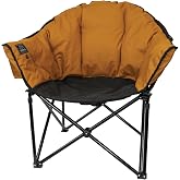 Kuma Outdoor Gear Lazy Bear Heated Camping Chair, Heavy Duty 350lbs Capacity, with Carry Bag, Ideal for Outdoor, Hiking, Picn