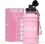 Fuel24 1.3L/2.2L Water Bottle Stainless Steel Leakproof BPA Free