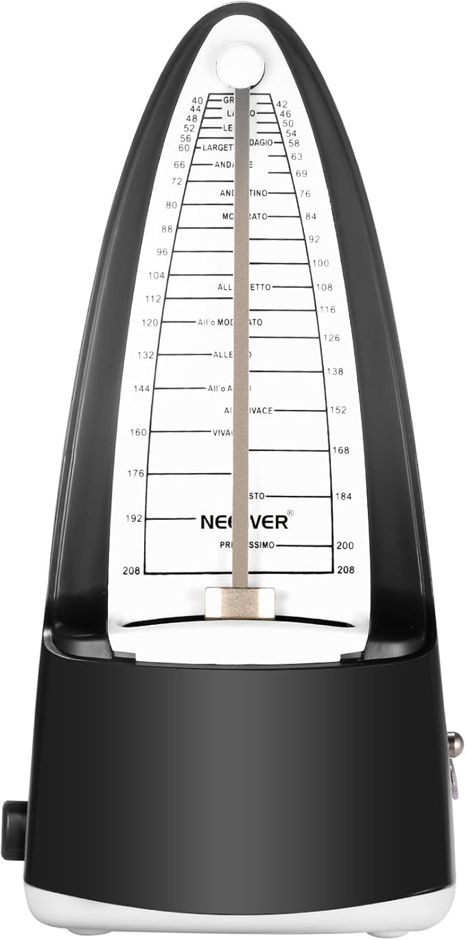 Neewer NW708 Metronomo Tradizionale a Carica Manuale Accurata Misurazione di Tempo e Ritmo per Neewer NW708 Metronomo Tradizionale a Carica Manuale Accurata Misurazione di Tempo e Ritmo per
