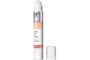 IT Cosmetics Do It All Radiant Concealer ­­– Makeup Concealer – Hydrate & Brighten – Creaseless Medium Coverage & Radiant Finish ­­– Niacinamide & Hyaluronic Acid - 0.2 Fl Oz
