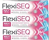 Flexiseq Max Strength 50g Gel 3 Pack for All Synovial Joints Knees Hands Hips