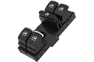 Saihisday 5ND959857 Car Power Window Control Front Left Master Driver Control Switch 1K4959857B 5K4959857 Replacement for VW 