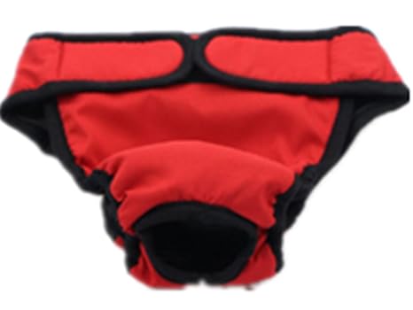 Vlunt Hund Unterwäsche Waschbar Schutzhose Hygieneunterhose für Hündin