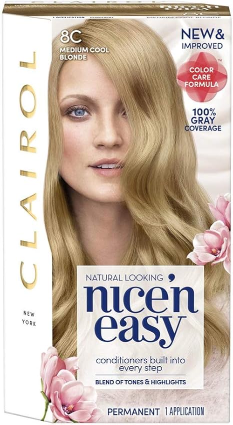 Clairol Nice N Easy Color 103b Natural Medium Champagne Blonde