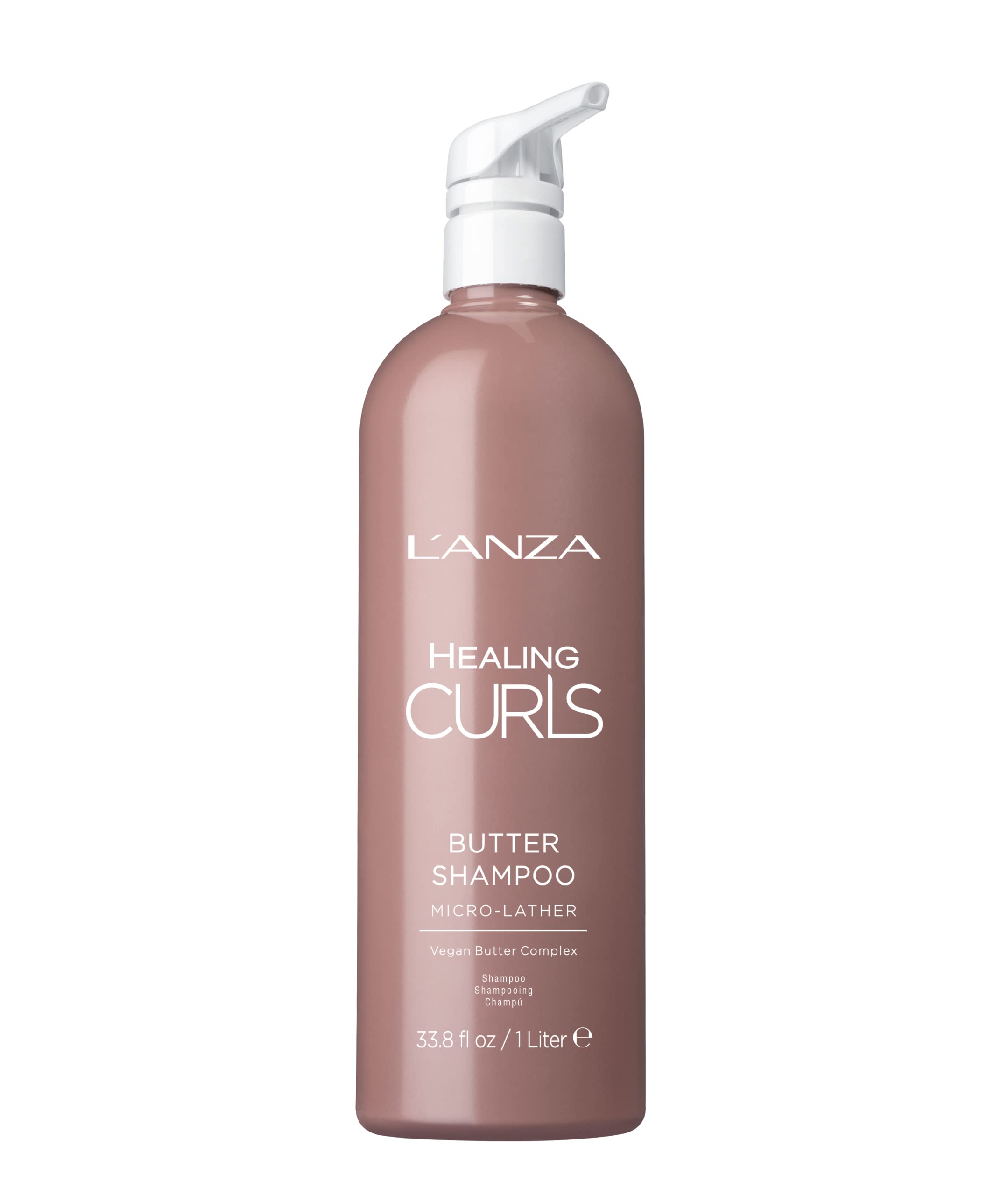 L'ANZA Healing Curls Butter Shampoo - Curly Hair Shampoo for a Creamy ...