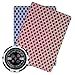 Brybelly The Ultimate Poker Chip Holo Inlay Heavyweight 14-gram Clay Composite - Pack of 50