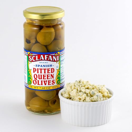 Colossal Pitted Martini Olives Make the Best Blue Cheese Stuffed Olives ...
