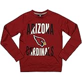Outerstuff NFL Boys Youth (8-20) / Kids (4-7) Performance Fleece Crew Neck Long Sleeve Sweatshirt- Team Options