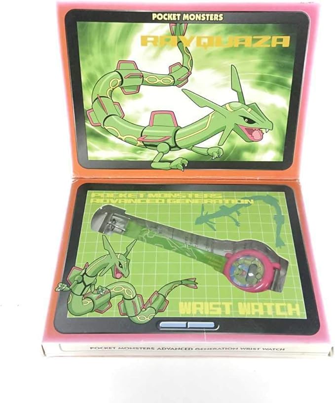 Amazon Co Jp ポケットモンスター ポケモン Pokemon アドバイスジェネレーション 一番くじ クジ レックウザ エメラルド 腕時計 時計 ホビー