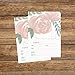 50 Fill In Invitations, Floral Wedding Invites, Watercolor Shower Invites, Rehearsal Dinner Invite, Bridal Shower, Pink Baby Shower, Bachelorette Party, Birthday, Anniversary, Housewarming, Graduation