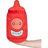 Squishable - Mini Ketchup - Comfort Food Collection - 11.5 in - Soft Toy Collectible Stuffed Animal