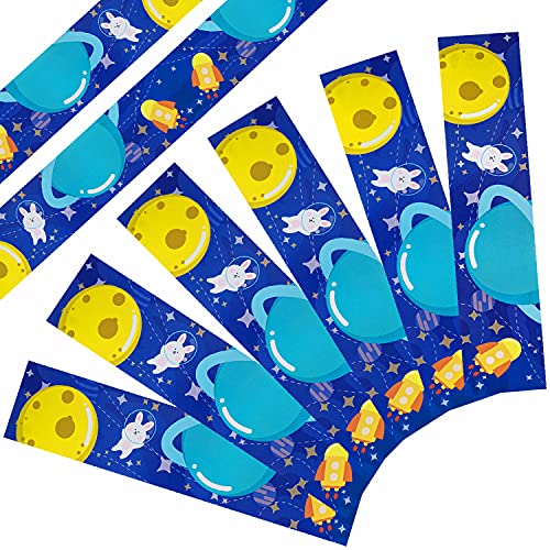 59ft Galaxy Scalloped Borders Outer Space -Themed Straight Border Trim Wall Decor Back to School Bulletin Trim Borders for School Classroom Chalkboard Whiteboard Decoration