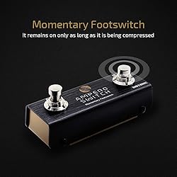 Hotone Dual Footswitch Pedal Momentary 2-Way Pedal