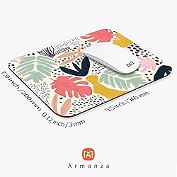Armanza Square Mouse Pad Tropical