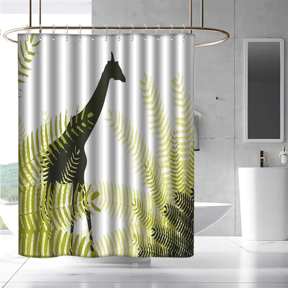Home Kitchen Wixuewu Africa Shower Curtains Red And Tan