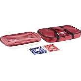 Anchor Hocking Glass Baking Dishes for Oven with Casserole Carrier, 4 Piece Set (3 Quart Glass Baking Dish, Red Lid, Red Thermal Carrier, and Hot/Cold Pack)