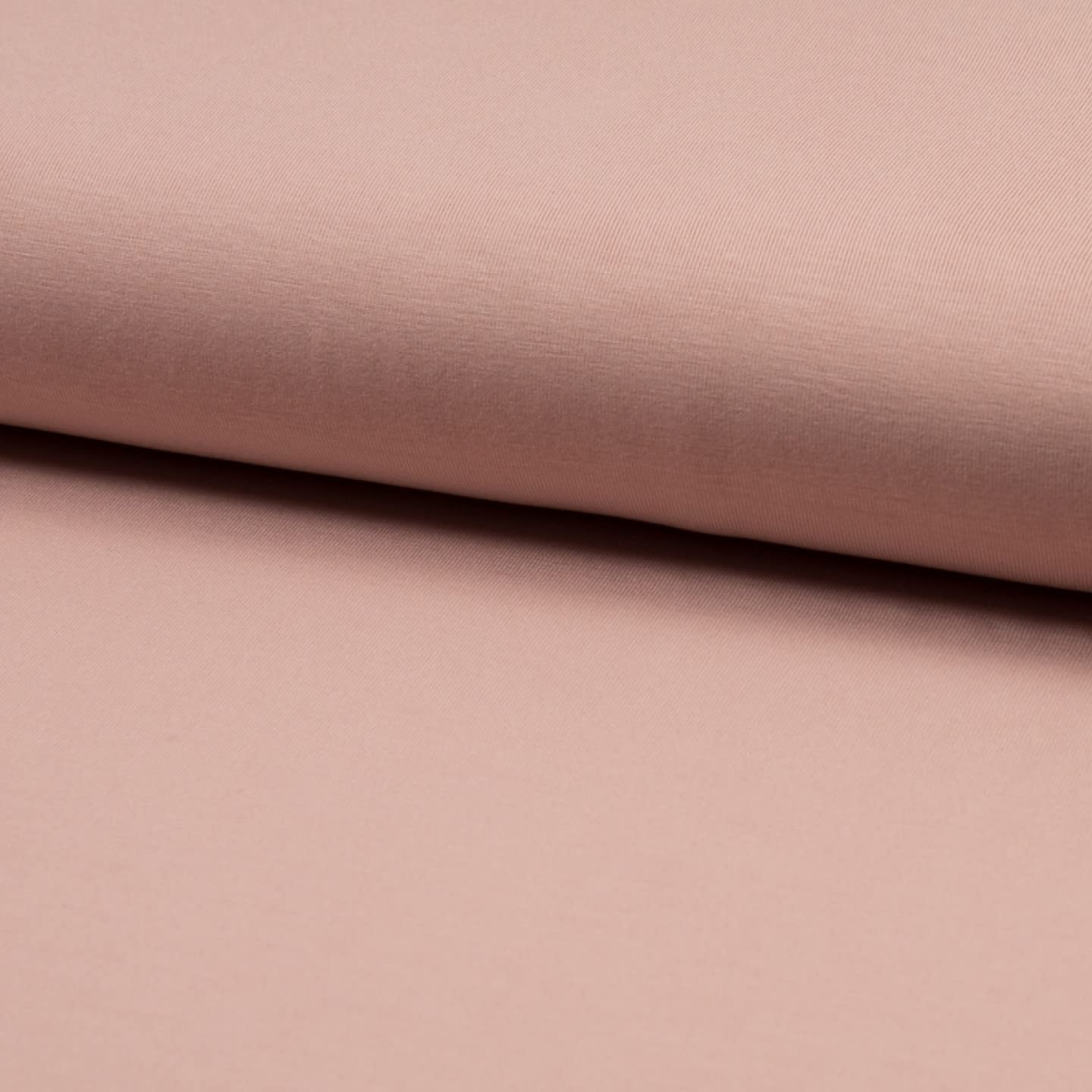 Plain Bamboo Jersey Fabric Material - Blush, 1Mtr 100cm x 150cm