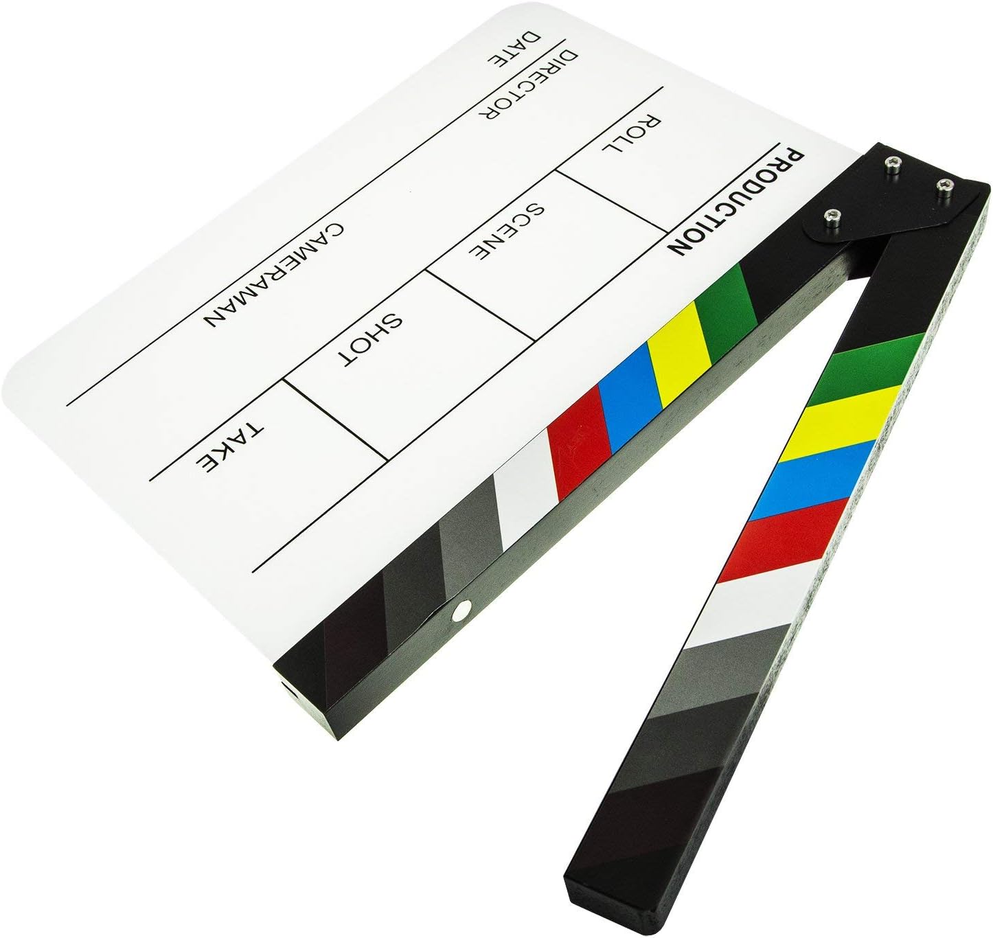 Acrylic Plastic Clapper Board for Film 30x24CM Director's Film Clapboard Movie Cut Action Scene Slate for Movie Video - Image 5