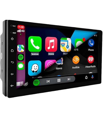 OTTOCAST Caixa de vídeo multimídia CarPlay AI Box PICASOU 2
