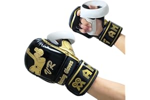 AMVR Boxing Gloves for Oculus/Meta Quest 2/1 or Rift/Rift S Touch Controllers, Compatible with Playing Thrill of The Fight or