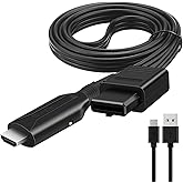 HDSUNWSTD HDMI Adapter for N64/ Game Console,N64 to HDMI Converter/HDTV Adapter Audio Video Signal