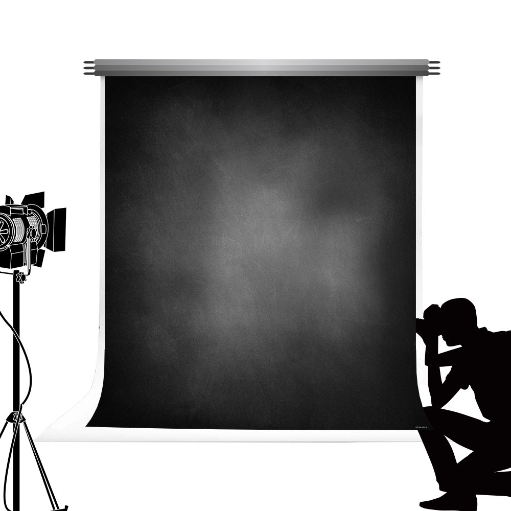 Kate Photo Backdrop 3x3m Black Microfiber Photography Background Abstract Retro Portrait Backdrops for Photography Props