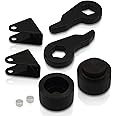 AJP Distributors Compatible/Replacement For Hummer H2 Off Road Front 3" 3 Inch + Rear 2" 2 Inch Leveling Lift Kit Shock Extender Upgrade Black