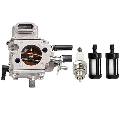 Carburetor for Stihl 064 065 066 MS640 MS650 MS660 Walbro WJ-67A Chainsaw 1122 120 0623, 1122 120 0621 with Fuel Filter Spark Plug Parts Kit