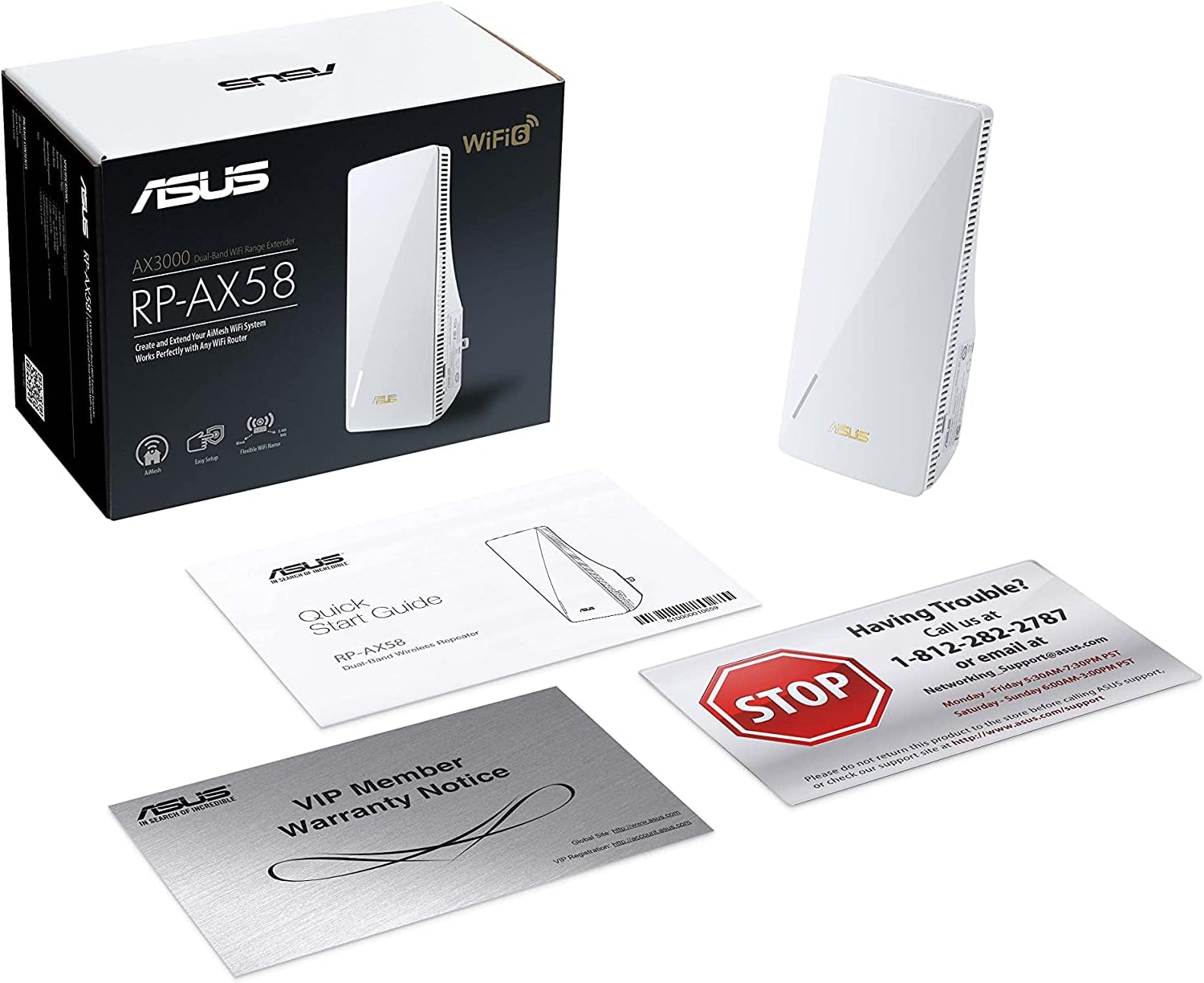 ASUS RP-AX58 AX3000 Dual Band WiFi 6