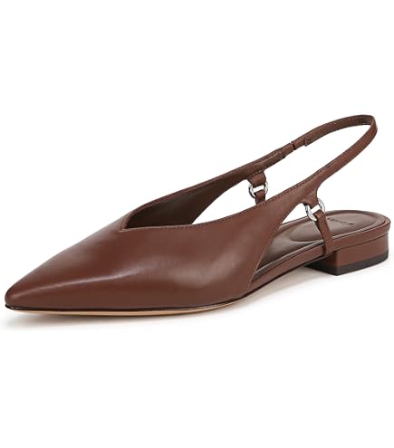 Amazon.com | Vince Womens Gracy Slingback Shoes, Black, 5, Medium