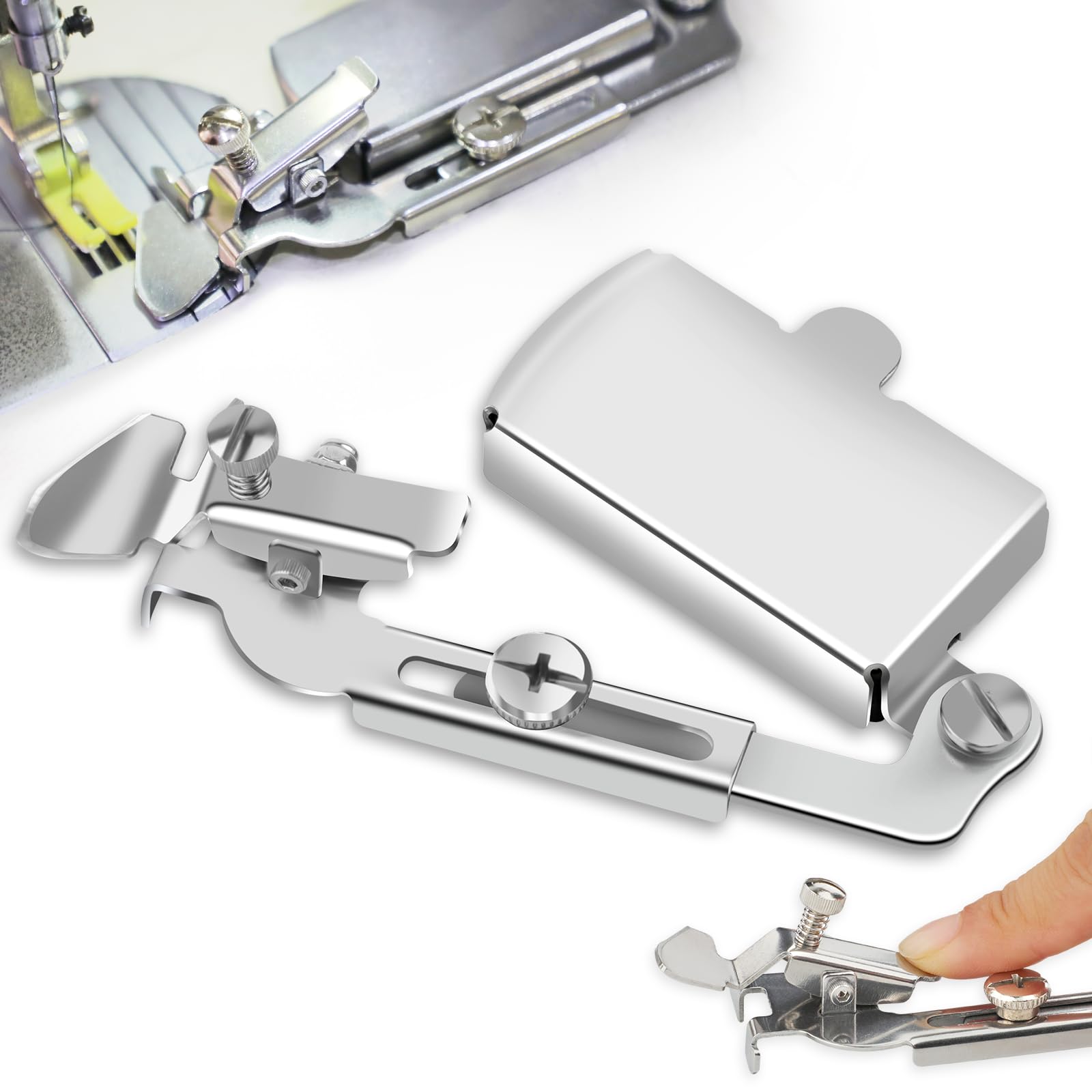 Magnetic Seam Guide for Upgrading Magnetic Sewing Machine Guide for Sewing Machine, Multifunctional Sewing Machine Guide for All Sewing Machines, Sewing Guide Ruler, Sewing Machine Presser Foot