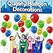 Superhero Balloons 40 pack Red Yellow Green Blue Bulk Kids Birthday Party Decorations Favors Supplies