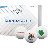 Callaway Supersoft Custom Personalized Golf Balls (Set of 12)