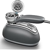 Killrose Steamer for Clothes, 2 in 1 Clothes Steamer Handheld, 1200W Steam Iron, 3 Level Thermometer Display Dashboard Travel Iron, 180° Rotatable Portable Handheld, Heat Up, Water Tank, 120V