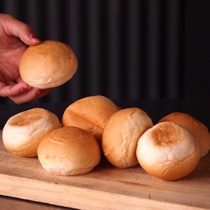 Amazon ミートガイ 冷凍ハンバーガー用ミニバンズ スライダーバンズ 8個 Frozen Hamburger Mini Buns Slider Buns The Meat Guy ロールパン バンズ 通販