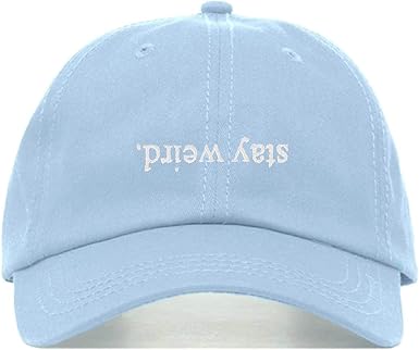 weird baseball caps