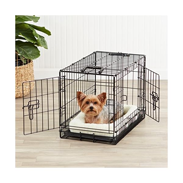 AmazonBasics Single Door & Double Door Folding Metal Dog Crate Best