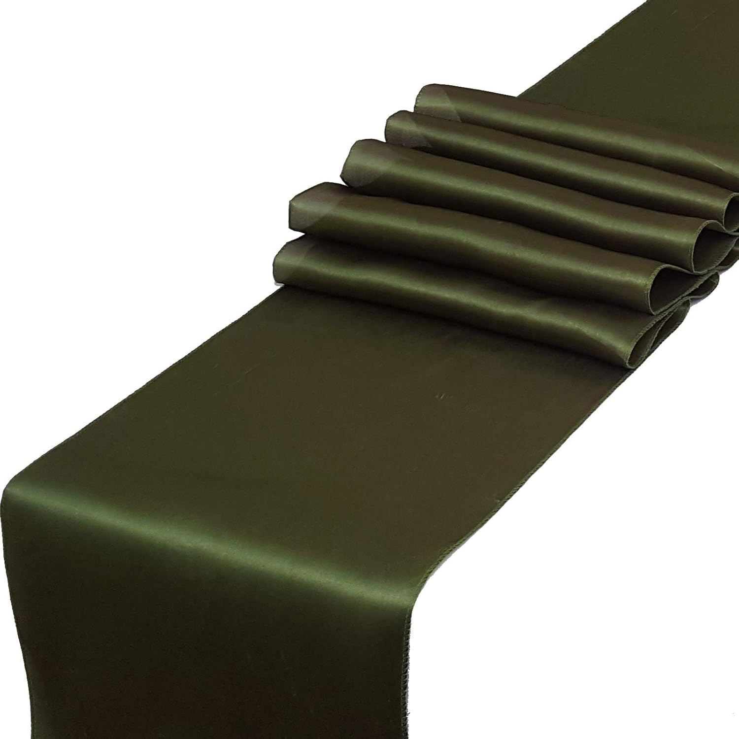 Best white and olive table runner