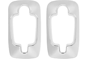Exterior Door Handle Covers, Front Left Driver Side & Right Passenger Side, Compatible with 2003-2014 International 7300 7400