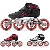 Bont Jet Inline Speed Skates | Carbon composite boot base, heat-moldable fit, microfiber outer and liner, memory-foam padding