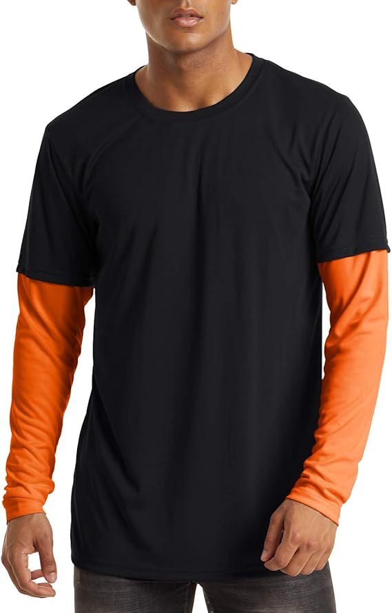 EKLENTSON Men's Shirts UPF 50+ Sun Protection Long Sleeve Performance