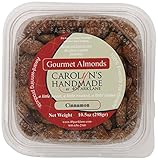 Carolyn's Handmade Gourmet Deli Tub, Cinnamon Almonds, 10.5 Ounce
