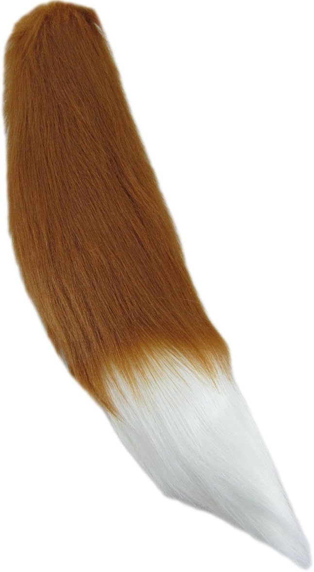 HappylifehereFox Tail Soft Long Fur Halloween Party Costume Fancy Dress 14"