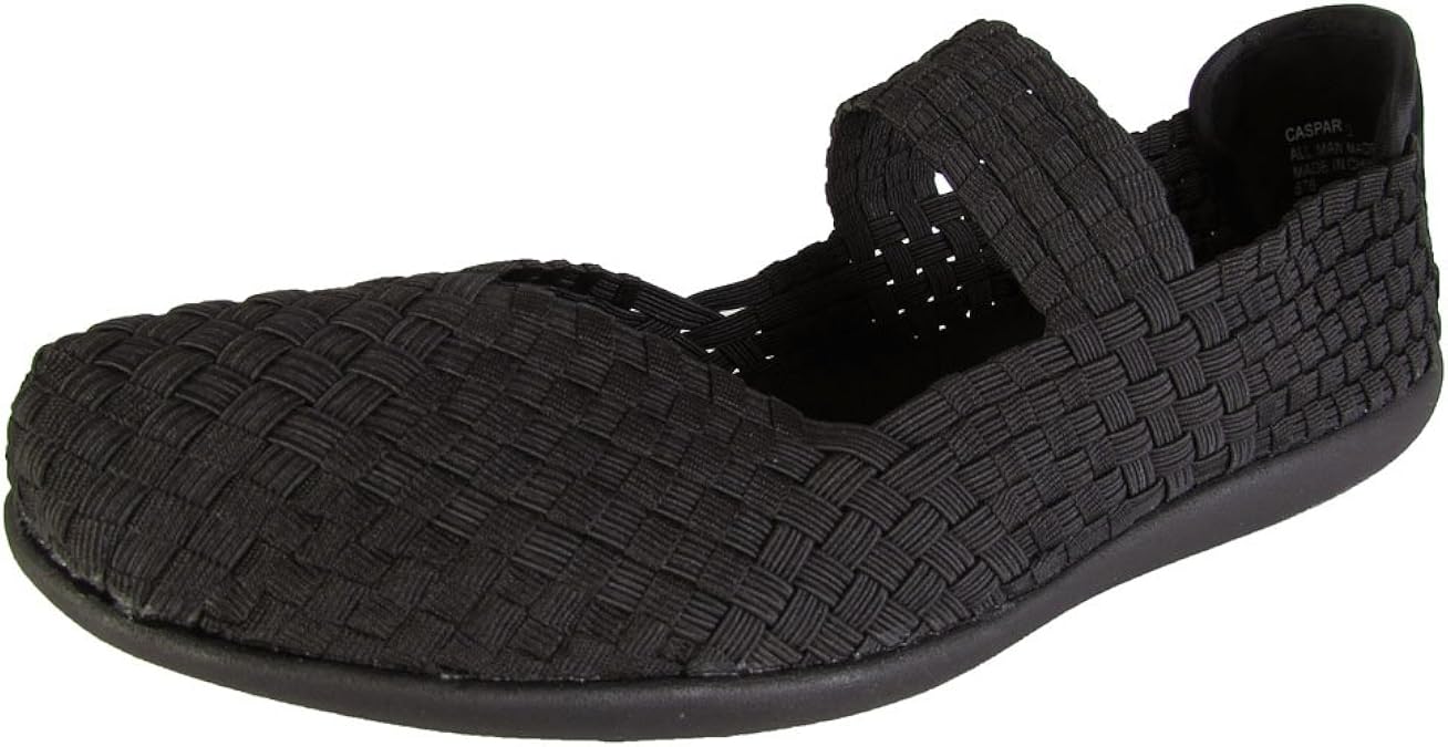 steven by steve madden caspar woven mary jane flat